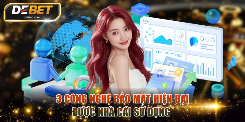 3 công nghệ bảo mật hiện đại được nhà cái sử dụng 